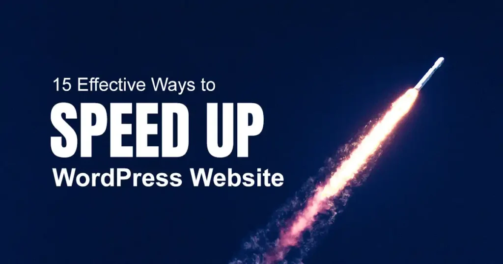 Speed Up WordPress Website